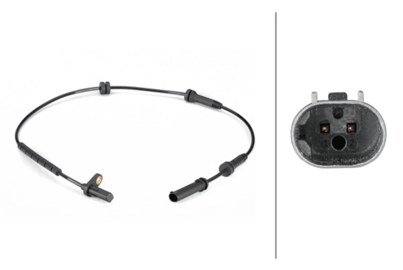 Hella ABS Wheel Speed Sensor 012806591