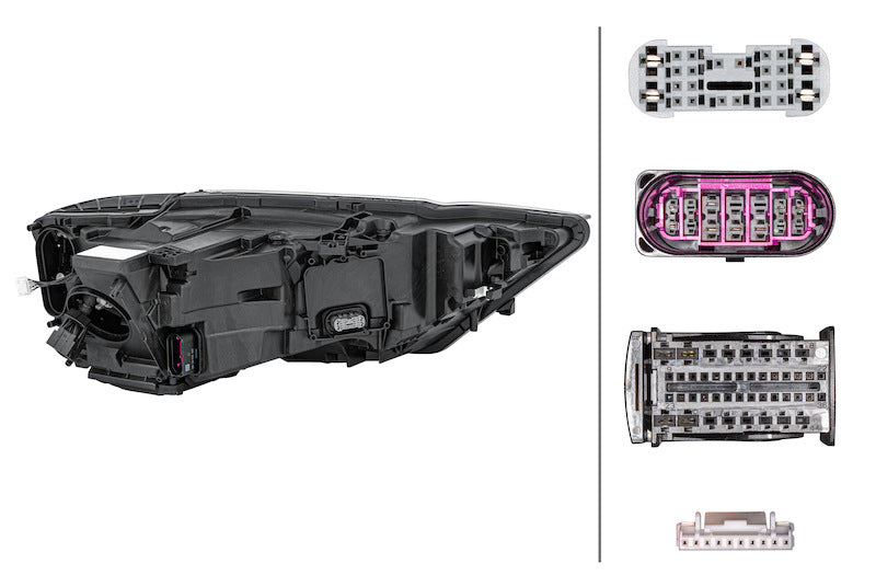 Hella Headlight Assembly 012865451