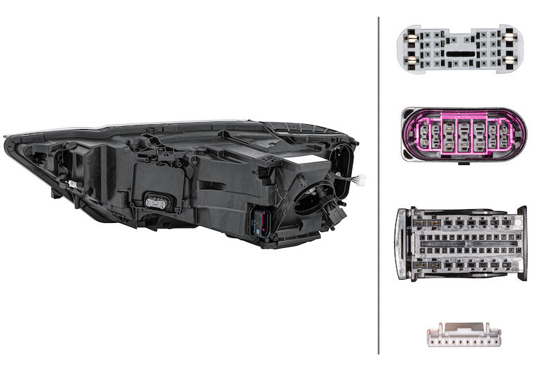Hella Headlight Assembly 012865461