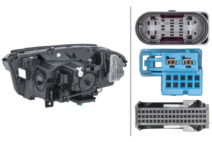 Hella Headlight Assembly 013074761
