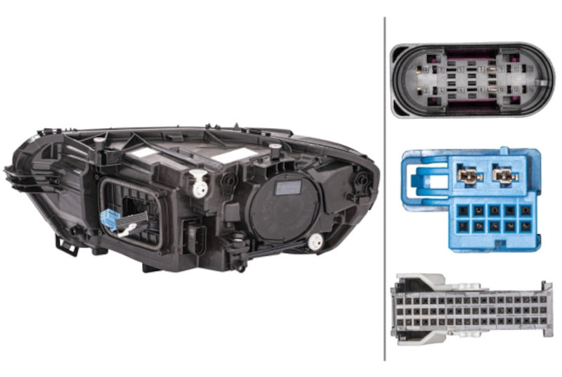 Hella Headlight Assembly 015086561