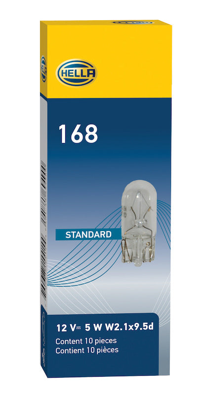 Hella Bulb 12v 5w 3cp W2.1x9.5d T3.2