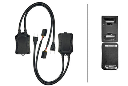 Hella LED Anti-Flicker Wiring Harness 226971611