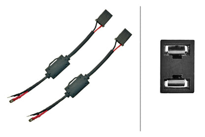 Hella LED Anti-Flicker Wiring Harness 226971621