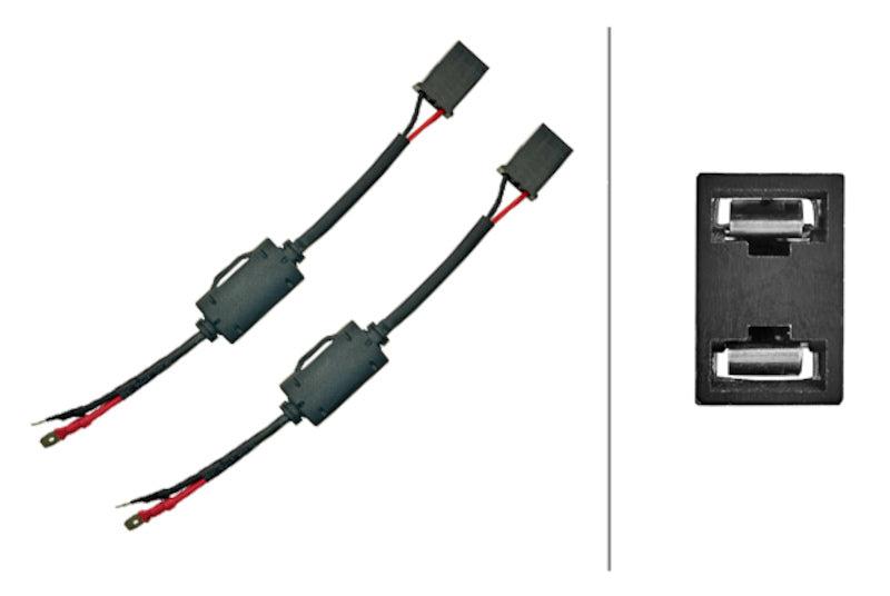 Hella LED Anti-Flicker Wiring Harness 226971621