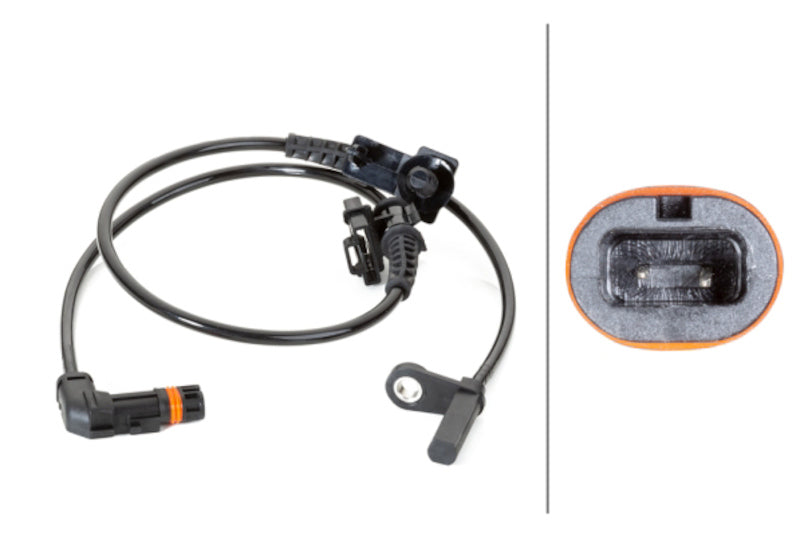 Hella ABS Wheel Speed Sensor 230040011