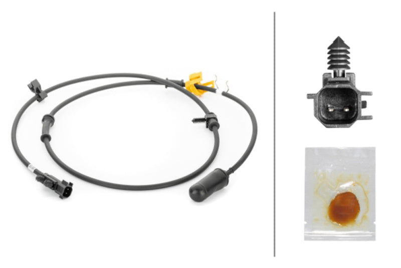 Hella ABS Wheel Speed Sensor 230040031