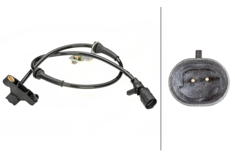 Hella ABS Wheel Speed Sensor 230040251