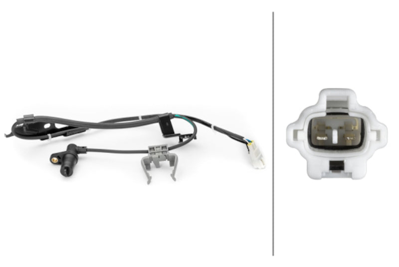 Hella ABS Wheel Speed Sensor 230040781