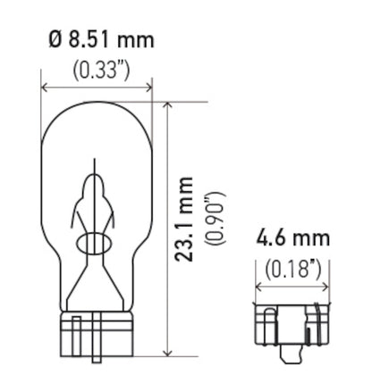 Hella Instrument Panel Light Bulb 24