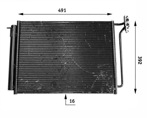 Behr A/C Condenser