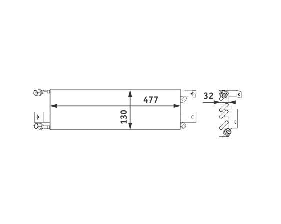 Behr A/C Condenser