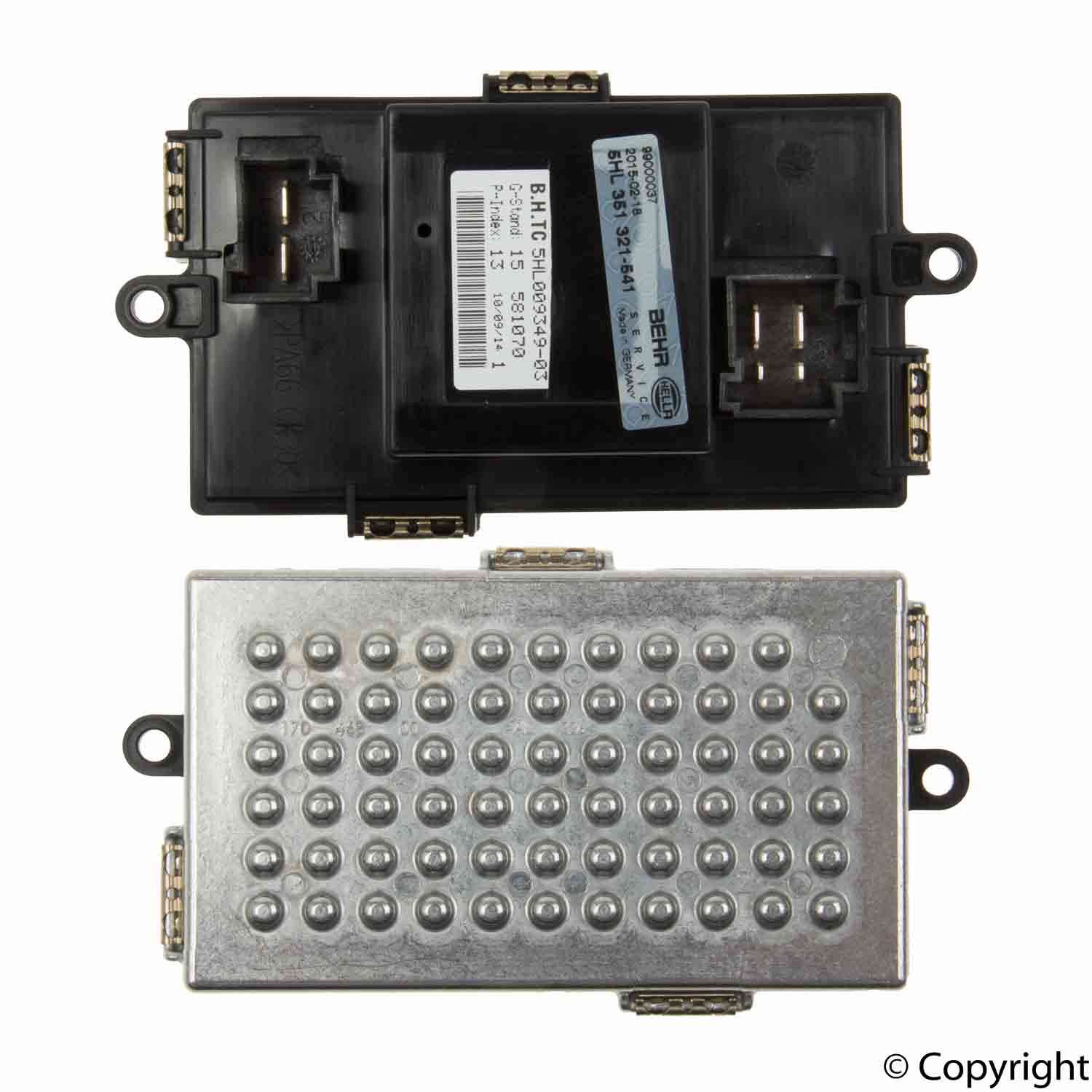 Behr HVAC Blower Motor Resistor