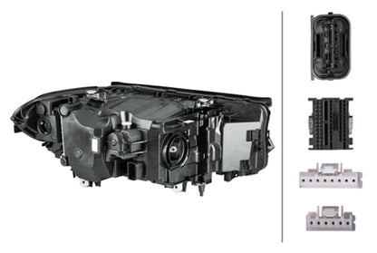 Hella Headlight Assembly 354836151