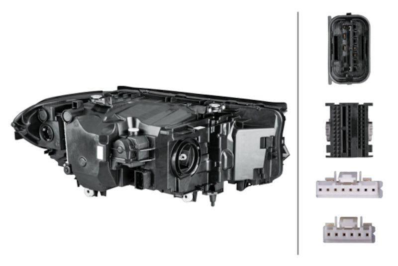 Hella Headlight Assembly 354836151