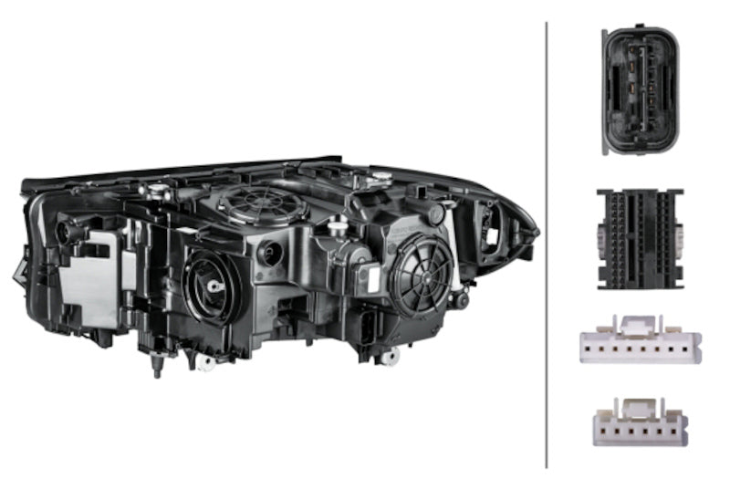 Hella Headlight Assembly 354836161