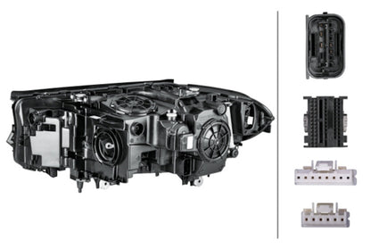 Hella Headlight Assembly 354836161