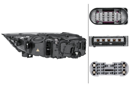 Hella Headlight Assembly 354841061