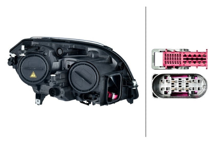 Hella Headlight Assembly 354878151