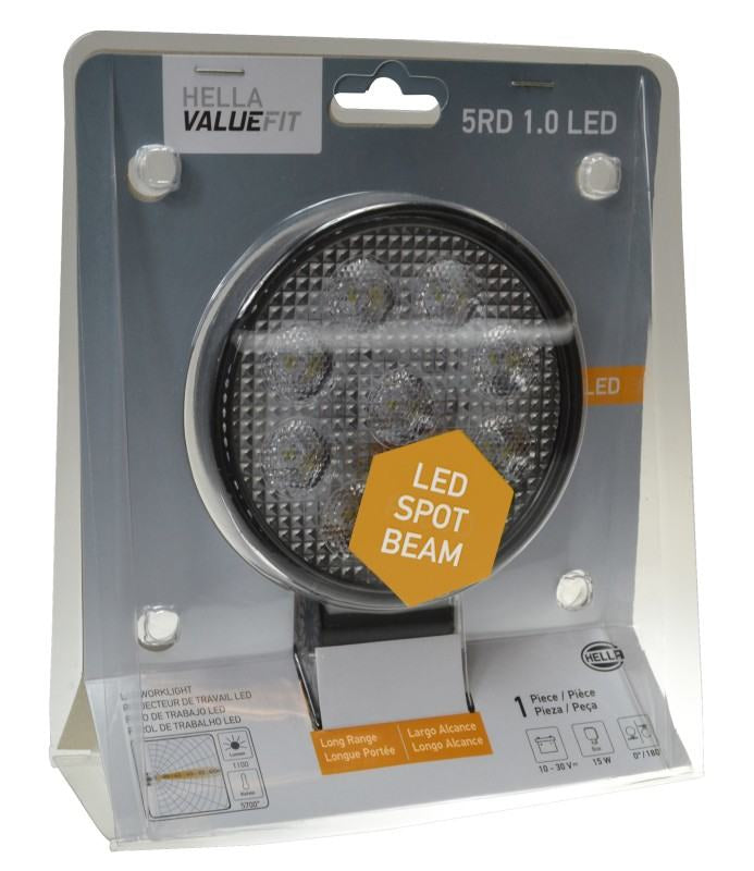 Hella ValueFit Work Light 5RD 1.0 LED MV LR LT 357100002
