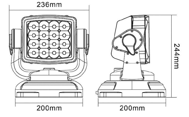 Hella Work Light 357104041 image 4