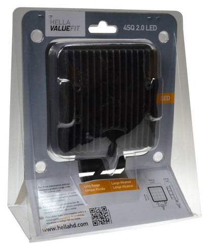 Hella Work Lamp Value Fit 4 SQ LED 2.0 - Long Range