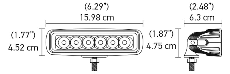 Hella Mini Ledbar 6led Off Rd D