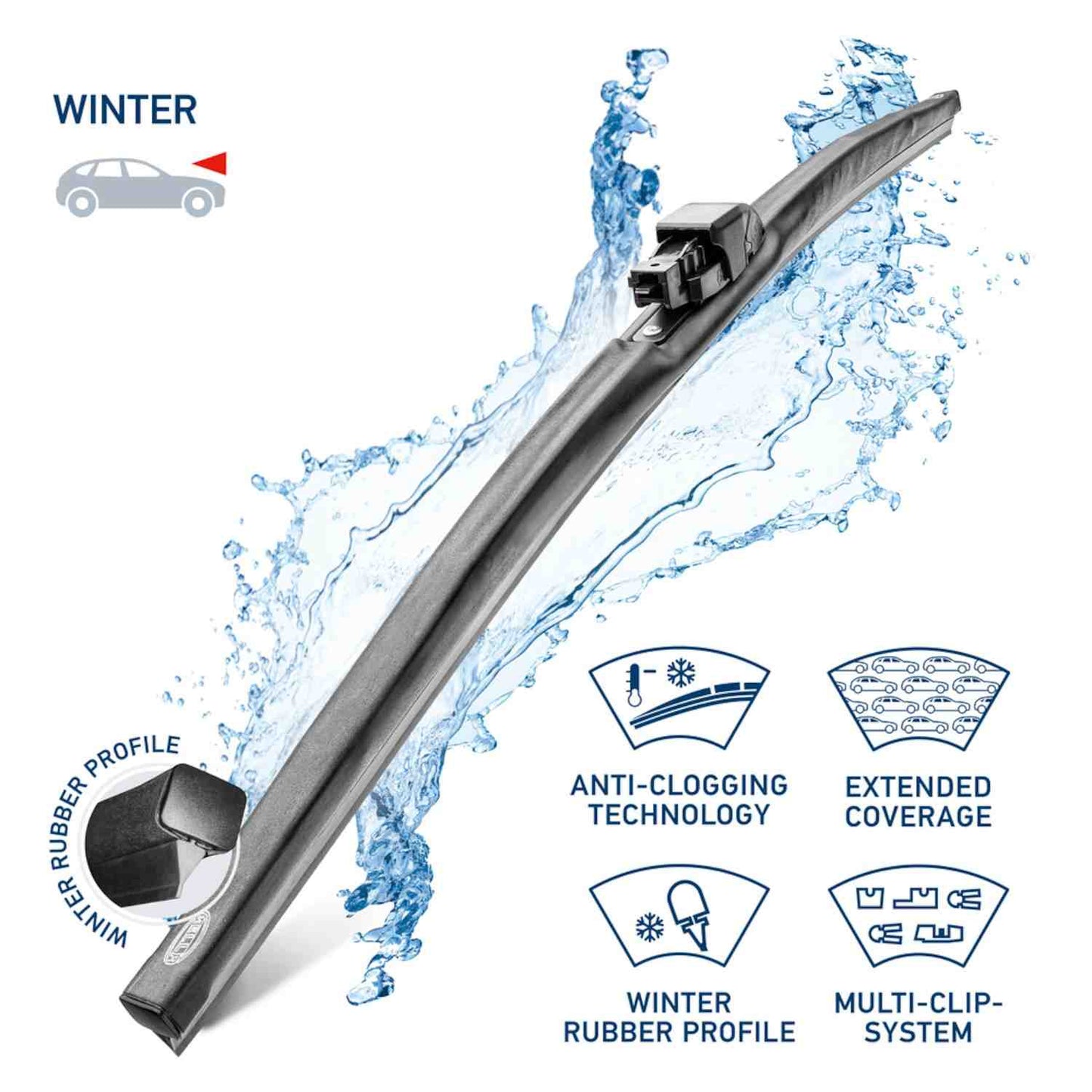 Hella Windshield Wiper Blade 358004161