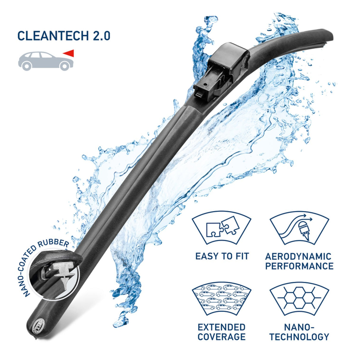 Hella Windshield Wiper Blade 358054151