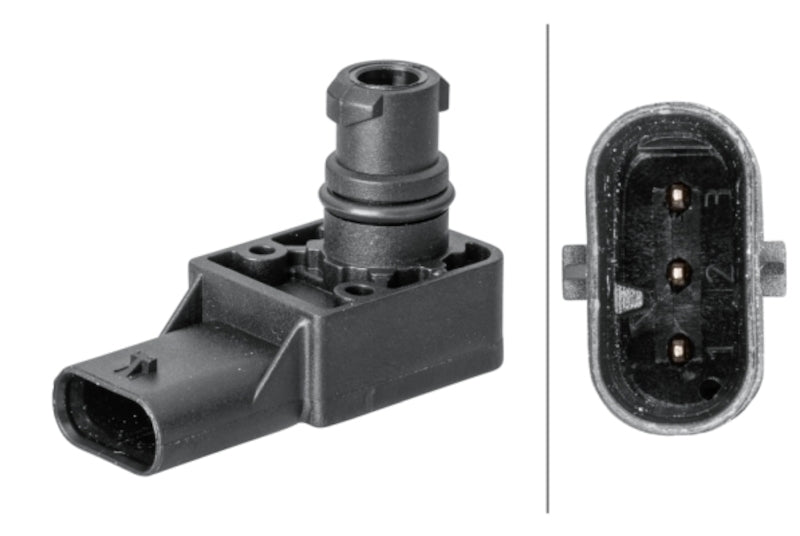 Hella Turbocharger Boost Sensor 358152111