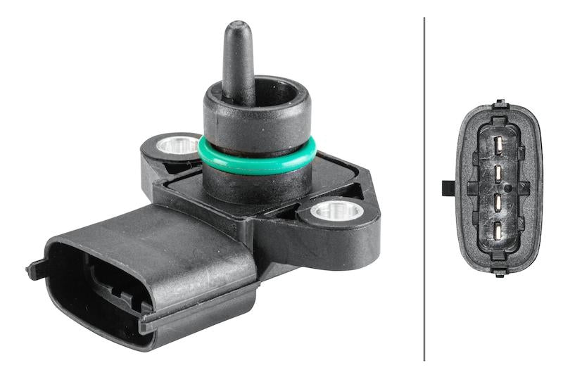 Pierburg distributed by Hella Manifold Absolute Pressure Sensor 358152211