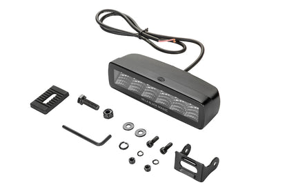 Hella Universal Black Magic 6 L.E.D. Mini Light Bar - Flood Beam 358176201