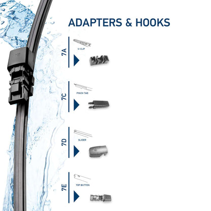 Hella Back Glass Wiper Blade 358179111