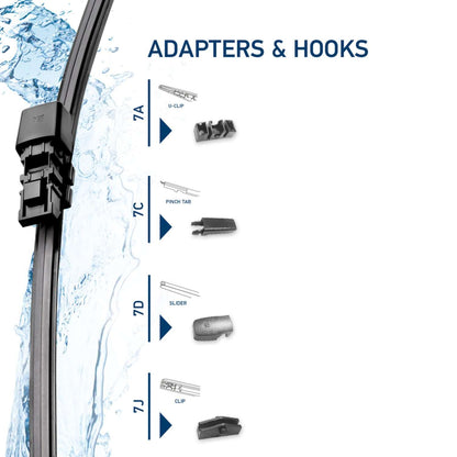 Hella Back Glass Wiper Blade 358179151