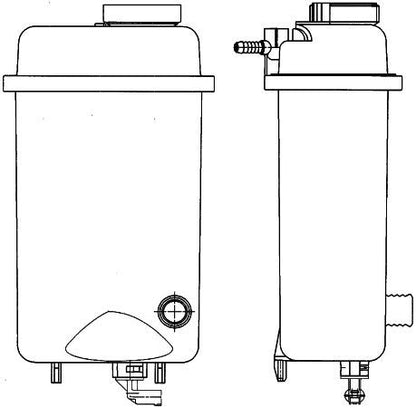 Behr Engine Coolant Recovery Tank