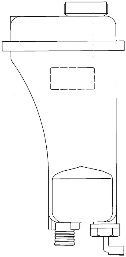 Behr Engine Coolant Recovery Tank