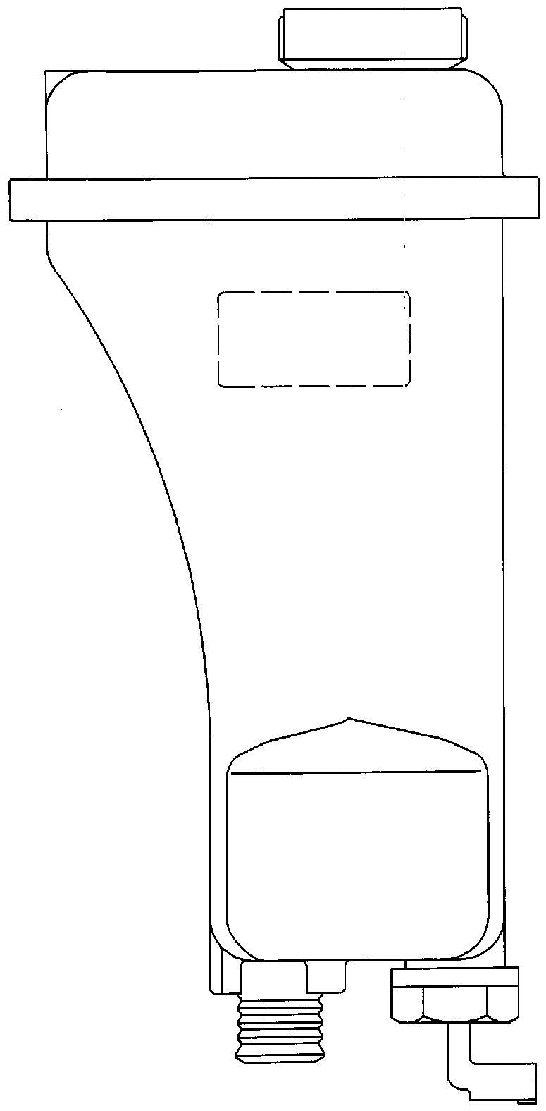 Behr Engine Coolant Recovery Tank
