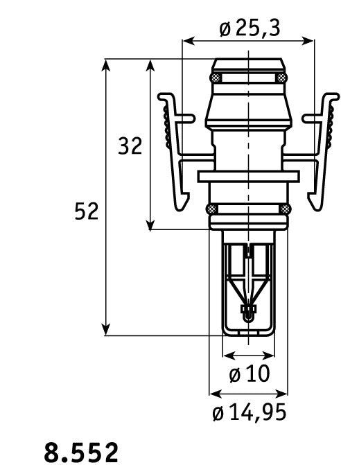 Behr Air Charge Temperature Sensor