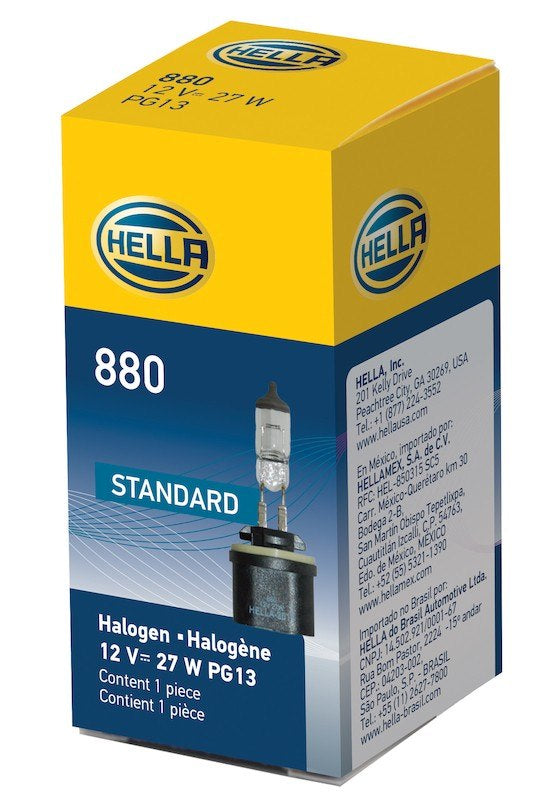 Hella Bulb 880 12V 27W PG13 T3.25 880