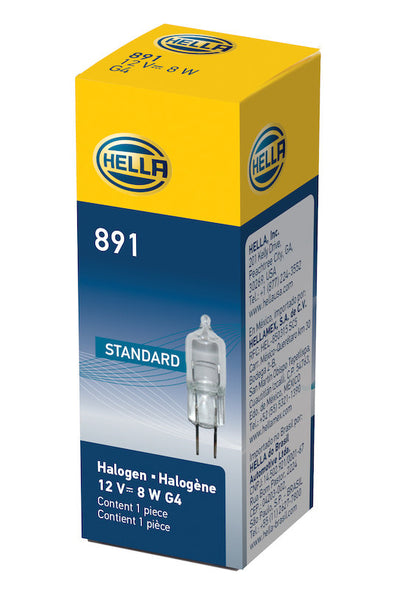 Hella Bulb 891 12V 8W G4 T325 891