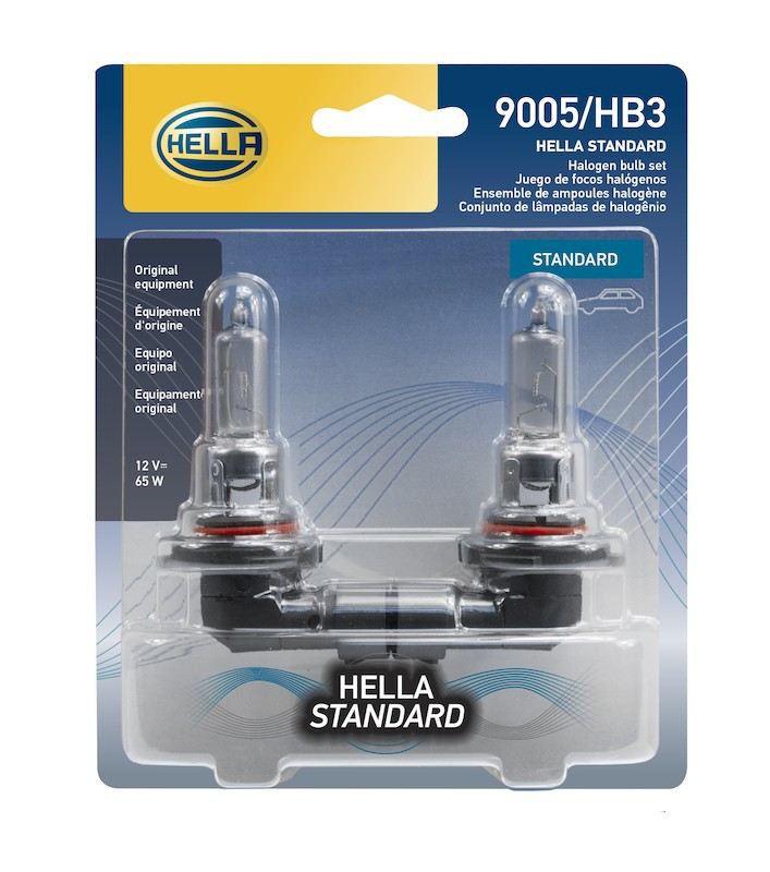 Hella Bulb 9005/Hb3 12V 65W P20D T4 (2) 9005TB