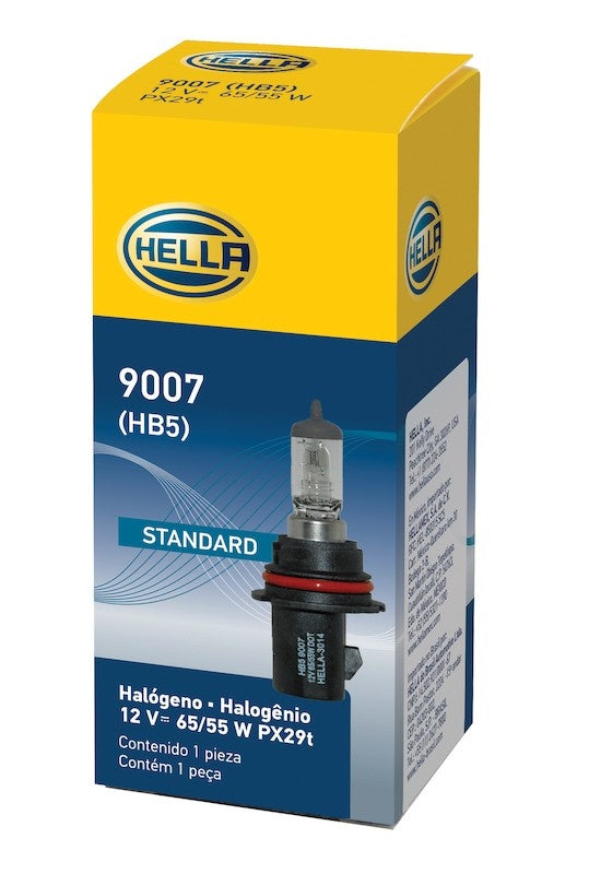 Hella  9007 HB5 12V 65/55W Halogen Bulb PX29t