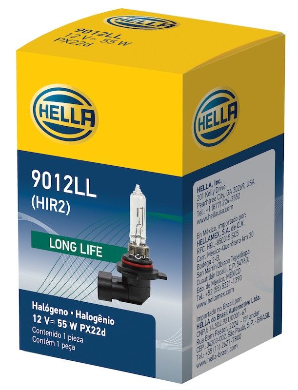 Hella Bulb 9012LL/HIR2 12V 55W PX22d 9012LL