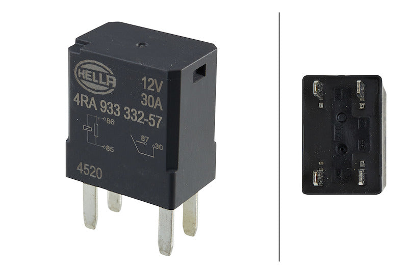 Hella Engine Cooling Fan Motor Relay 933332571