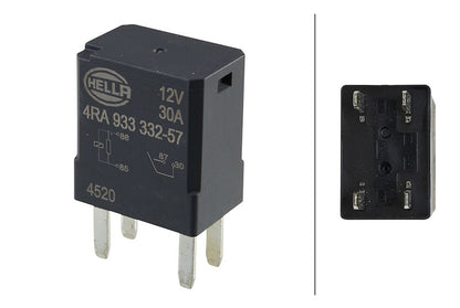 Hella Engine Cooling Fan Motor Relay 933332571