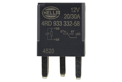 Hella Engine Cooling Fan Motor Relay 933332581