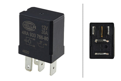 Hella Engine Cooling Fan Motor Relay 933766801