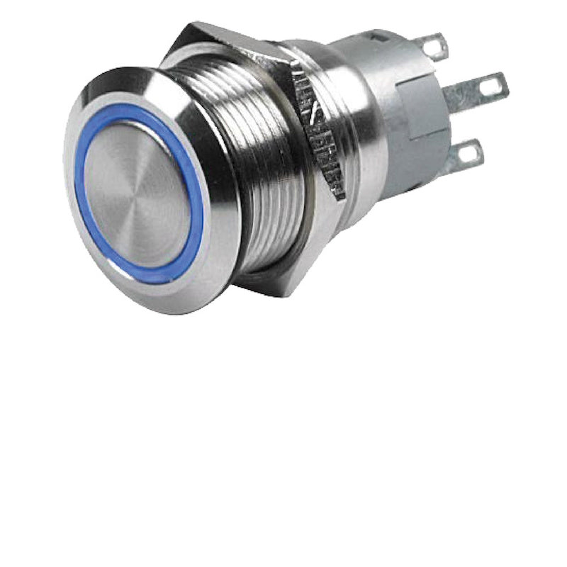 Hella Switch Momentary Ring 12V Blue 8Hg 958455211
