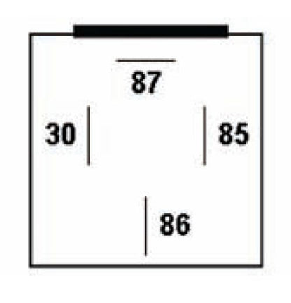 Hella Relay Mini Iso Alt 4 Pole 24V Spst Bkt 965400031