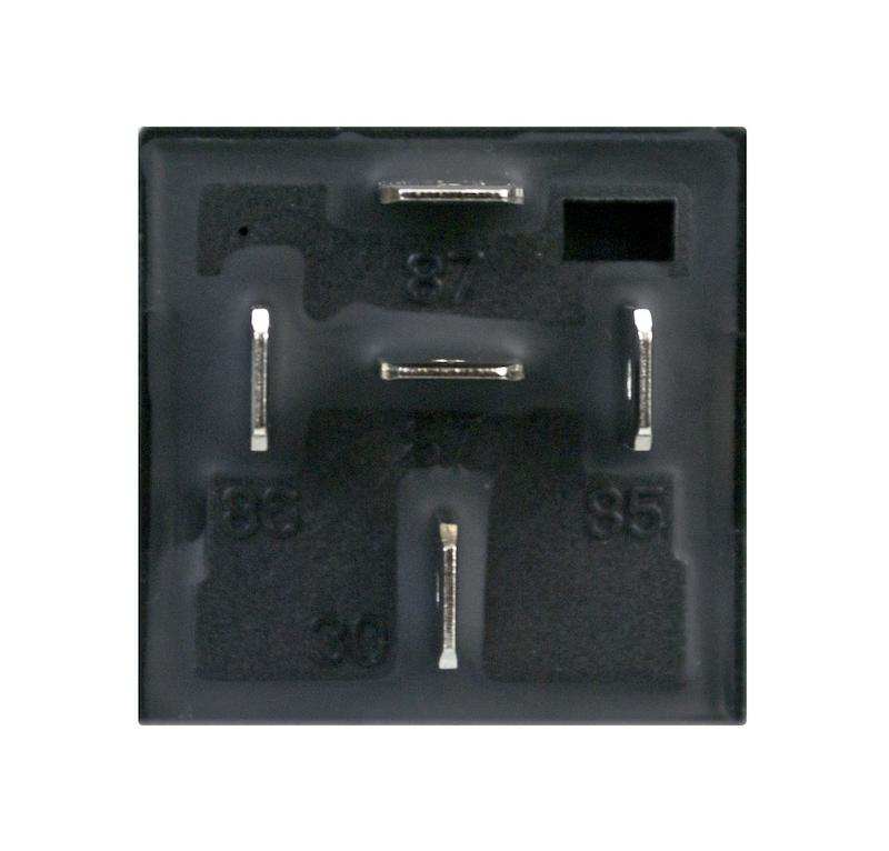 Hella Multi Purpose Relay; 30 Amps Continuous; 12 Volt; 4 Blade Terminal